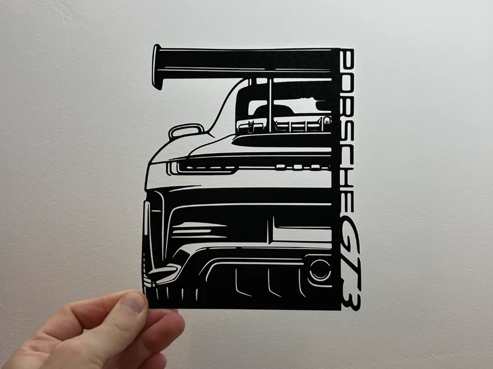 Porsche 911 GT3 - decorazione da parete