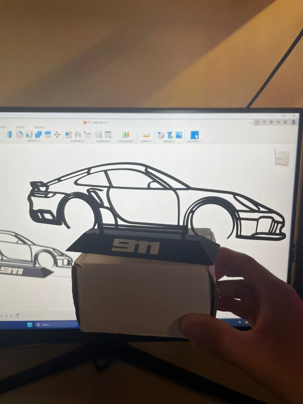 Porsche 911 model, another view - JDM & Supercar Models, car