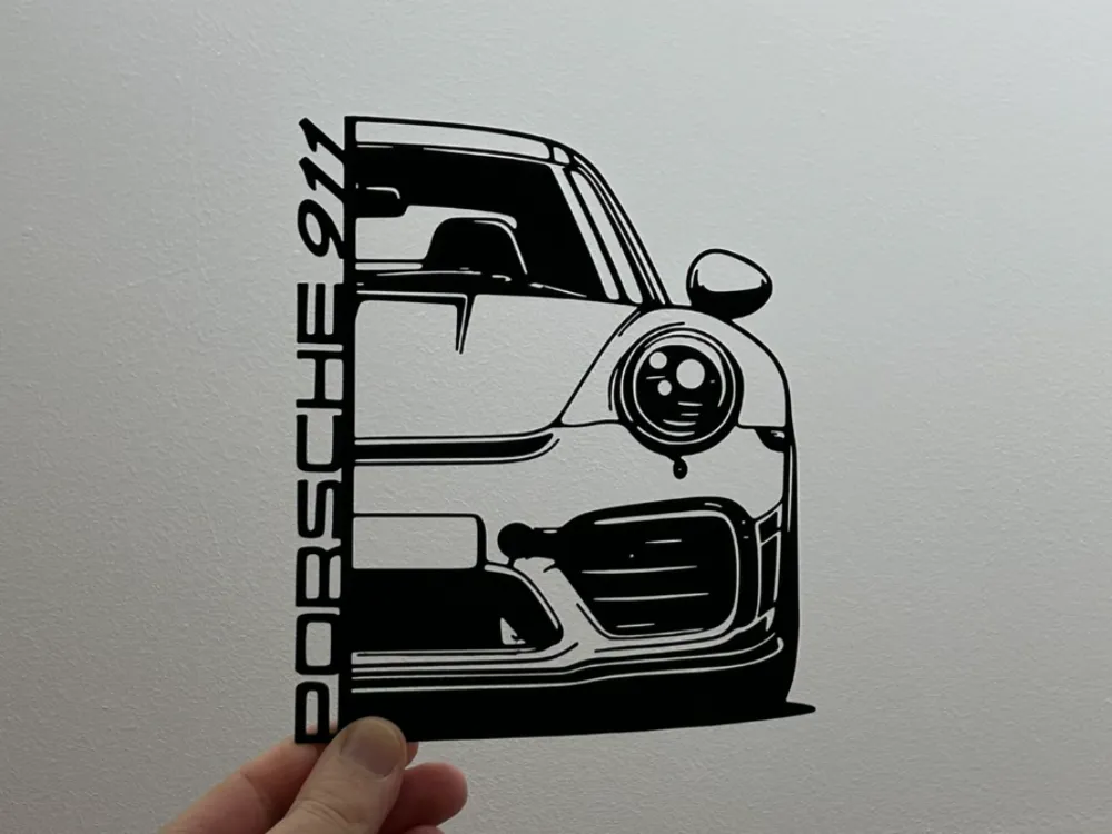 Porsche 911 - decorazione da parete