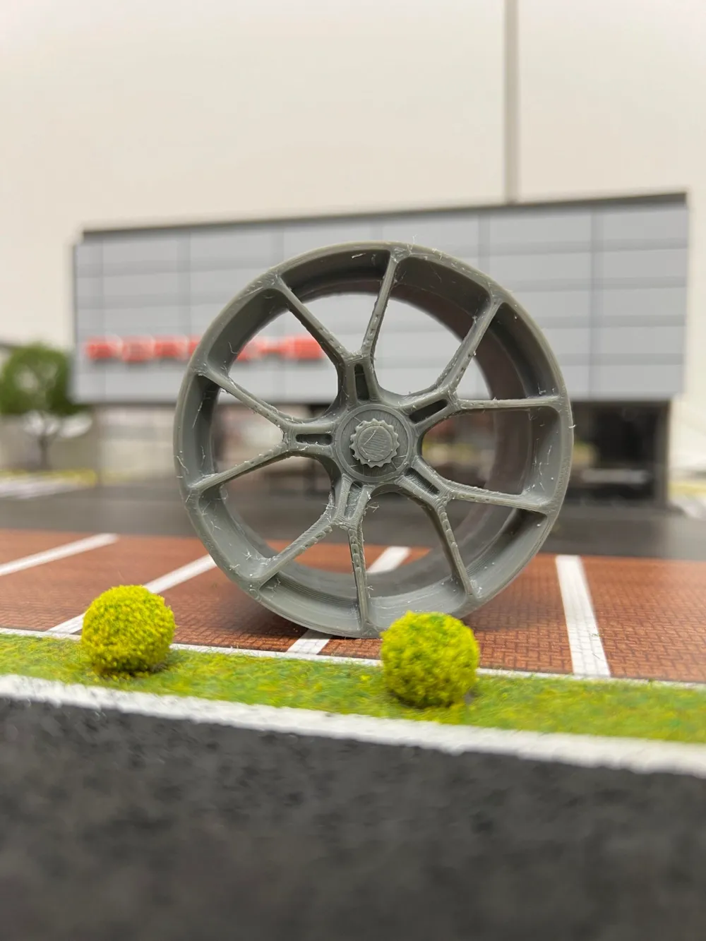 Porsche 992 Wheel - Real Wheel Decor