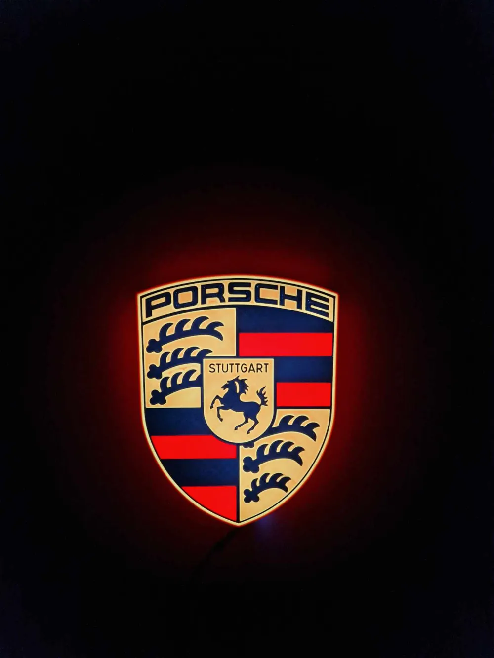 Porsche lightbox, photo 2 of 4 - Light Boxes & Shadow Lamps, car