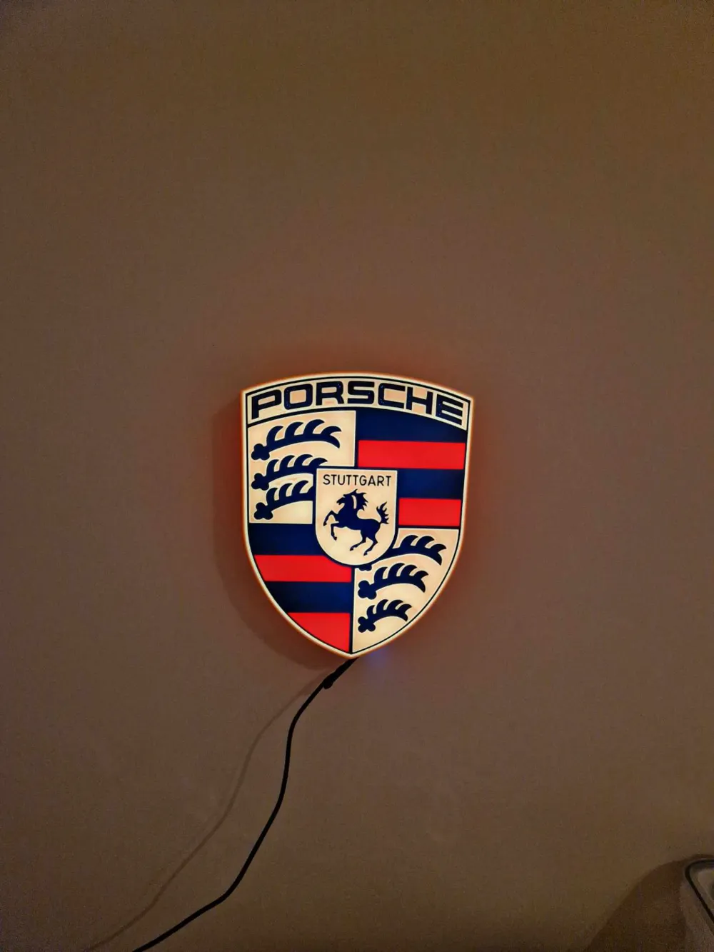 Porsche lightbox