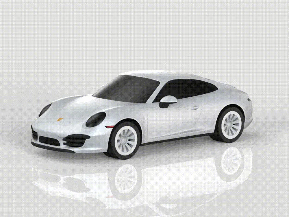 Porsche 911 Carrera 4S Car Model