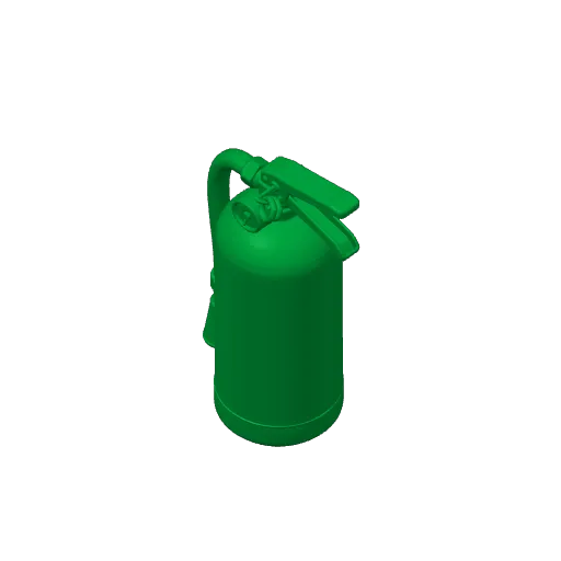Portable Dry Powder Fire Extinguisher, photo 3 of 3 - Portable Dry Powder Fire Extinguisher Miniatures