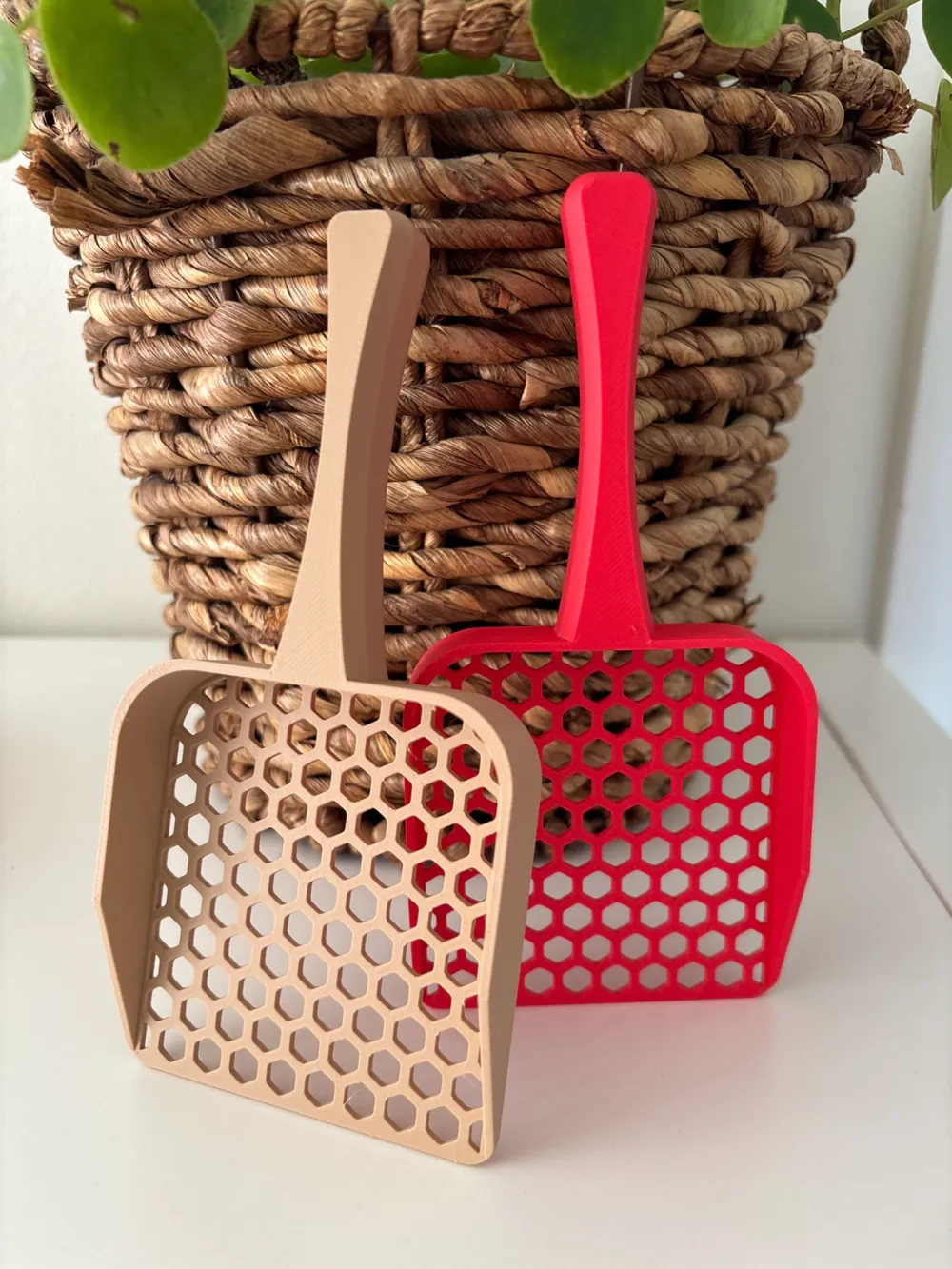 Portable Wide Mini Cat Litter Scoop, photo 2 of 4 - Litter Box Accessories, cat accessories