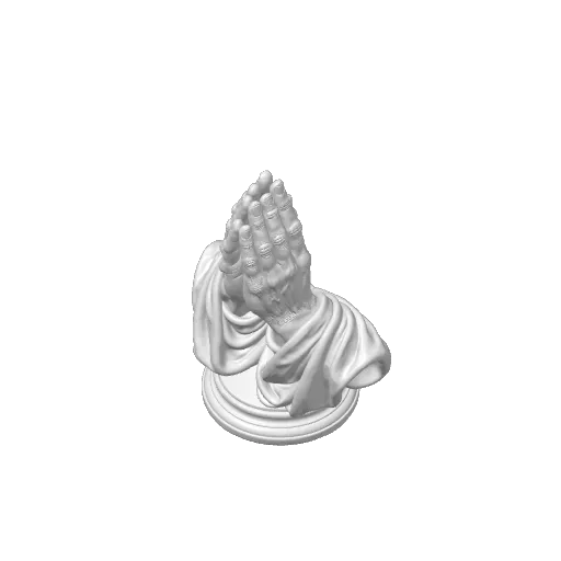 Praying Hands, Devotional Sculpture(150 mm Tested), photo 3 of 3 - Praying Hands, Devotional Sculpture(150 mm Tested) Art