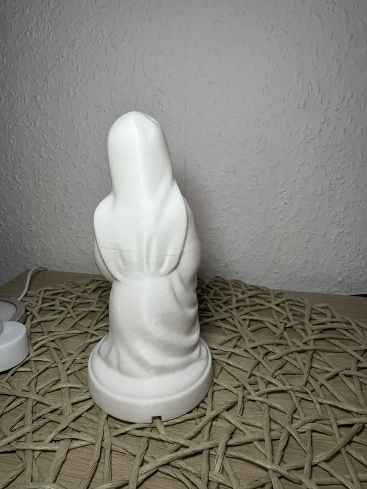 Betende Maria Statur / Lithophanie-Effekt Leuchte, photo 4 of 4 - Betende Maria Statur / Lithophanie-Effekt Leuchte Household