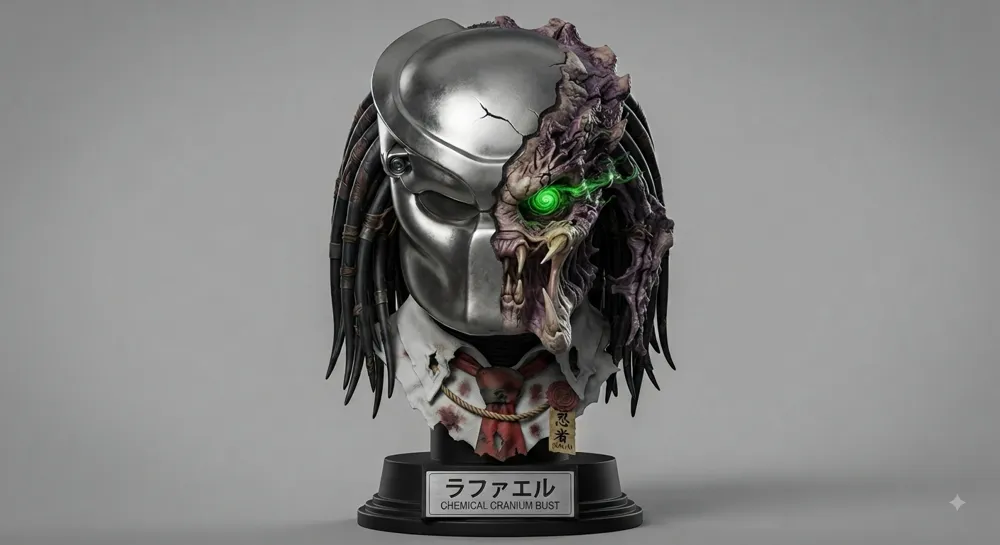 Predator Bust, photo 2 of 4 - Predator Bust Miniatures