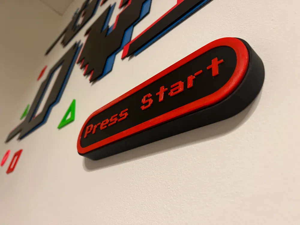 Press Start Real Button, photo 4 of 4 - Press Start Real Button Art