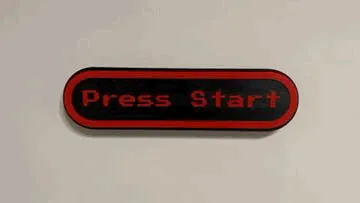 Press Start Real Button - Signs & Logos, in stock in India