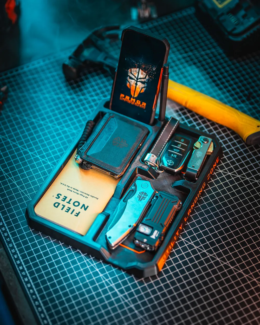 ULZ-01 EDC Valet Tray, photo 3 of 5 - Trays & Dividers, edc accessory