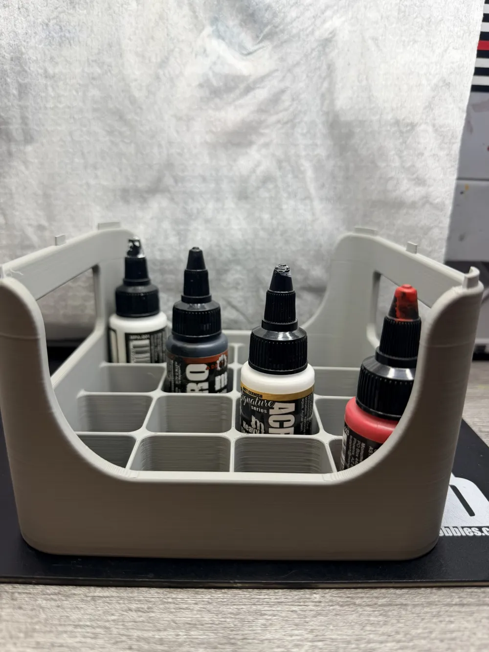 Pro Acryl Mini Paint Crate, 16 Bottle, photo 2 of 4 - Pro Acryl Mini Paint Crate, 16 Bottle Hobby & DIY
