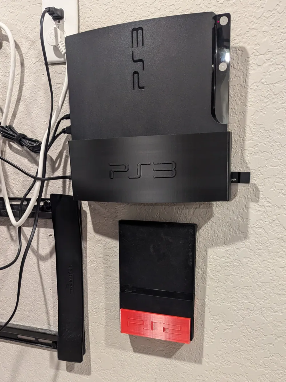 PS2 Slim Wall Mount, photo 4 of 4 - PS2 Slim Wall Mount Hobby & DIY