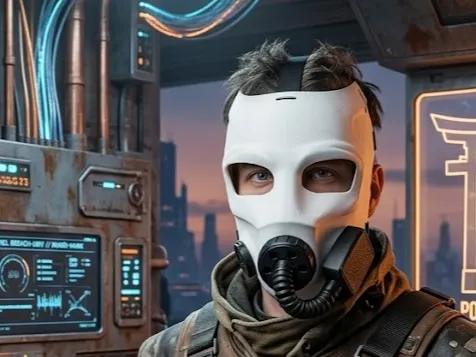 PSYCHO CLAN MASK BANDIT-INSPIRED