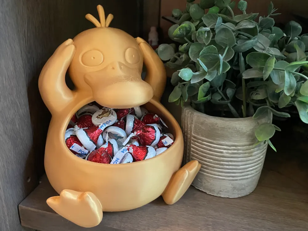 Psyduck Candy Bowl / Pokemon / Halloween - Home Accents, in stock in India