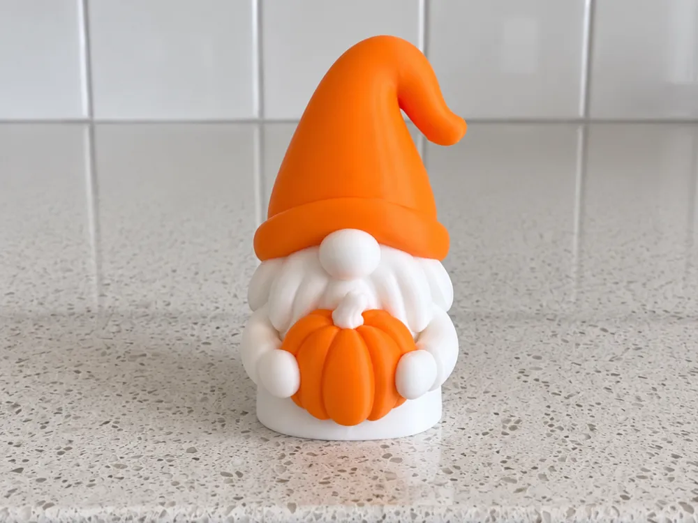 Pumpkin Gnome | Fall Shelf Sitter, photo 3 of 4 - Pumpkin Gnome | Fall Shelf Sitter Garden & Outdoor