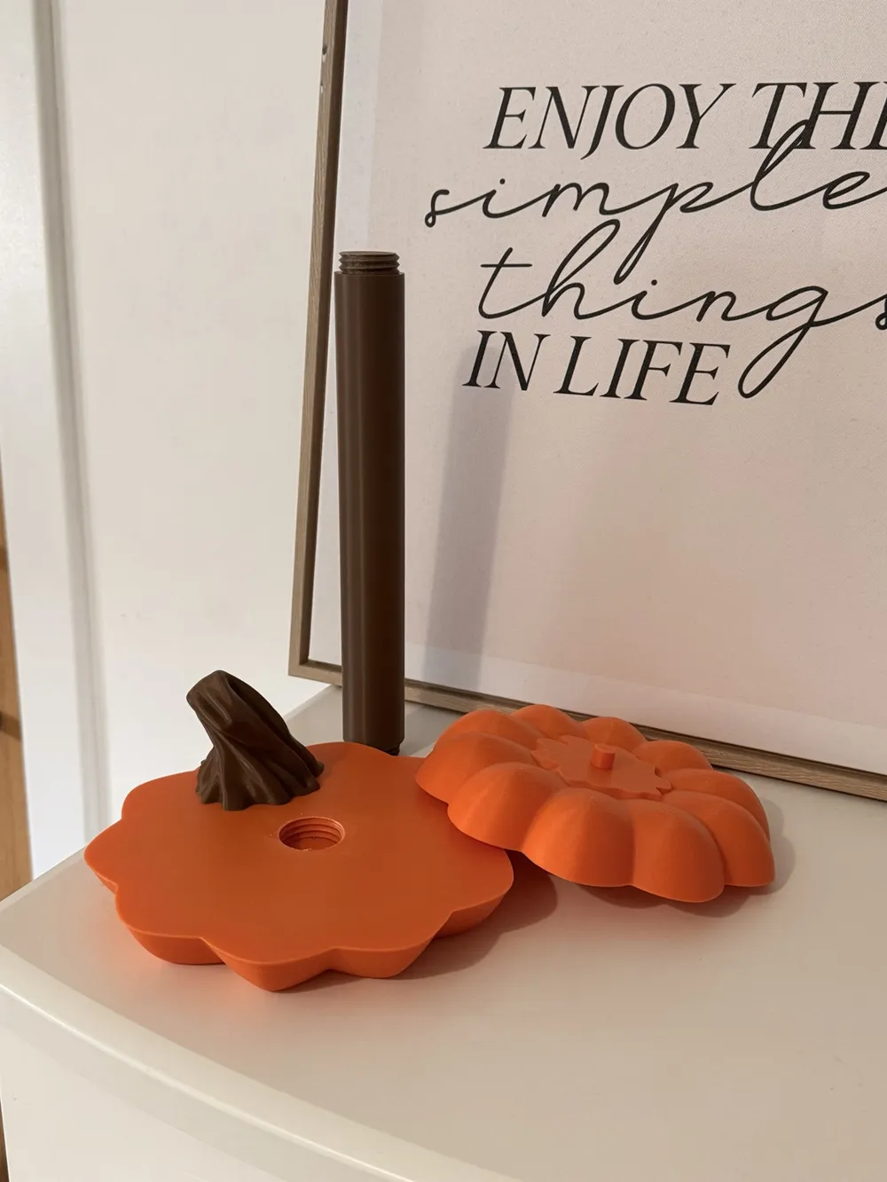 Pumpkin Kitchen Roll Holder Needed, photo 3 of 4 - Pumpkin Kitchen Roll Holder Needed Kitchen & Dining
