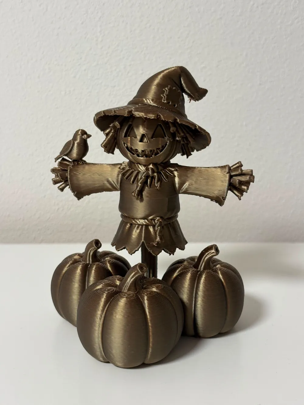 Pumpkin Scarecrow Halloween Decor, photo 3 of 4 - Pumpkin Scarecrow Halloween Decor Household