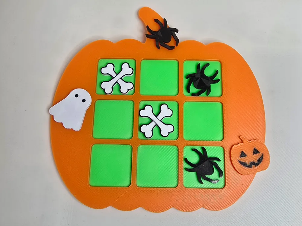 Pumpkin Tic-Tac-Toe Game