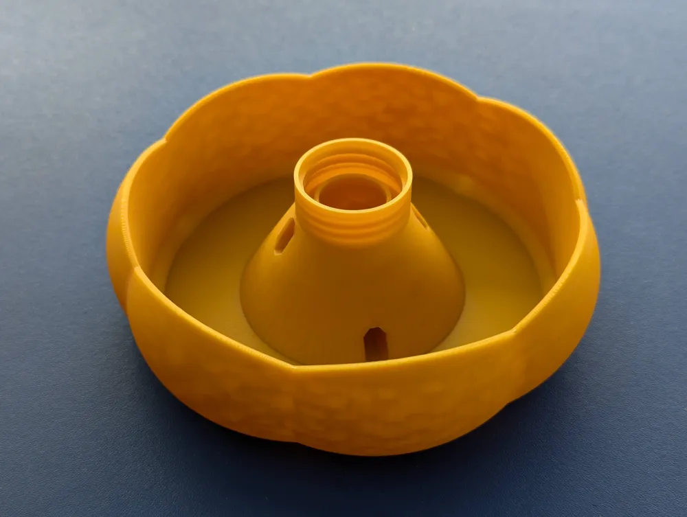 Pumpkin water feeder (coke bottle compatible), photo 3 of 4 - Pumpkin water feeder (coke bottle compatible) Pets