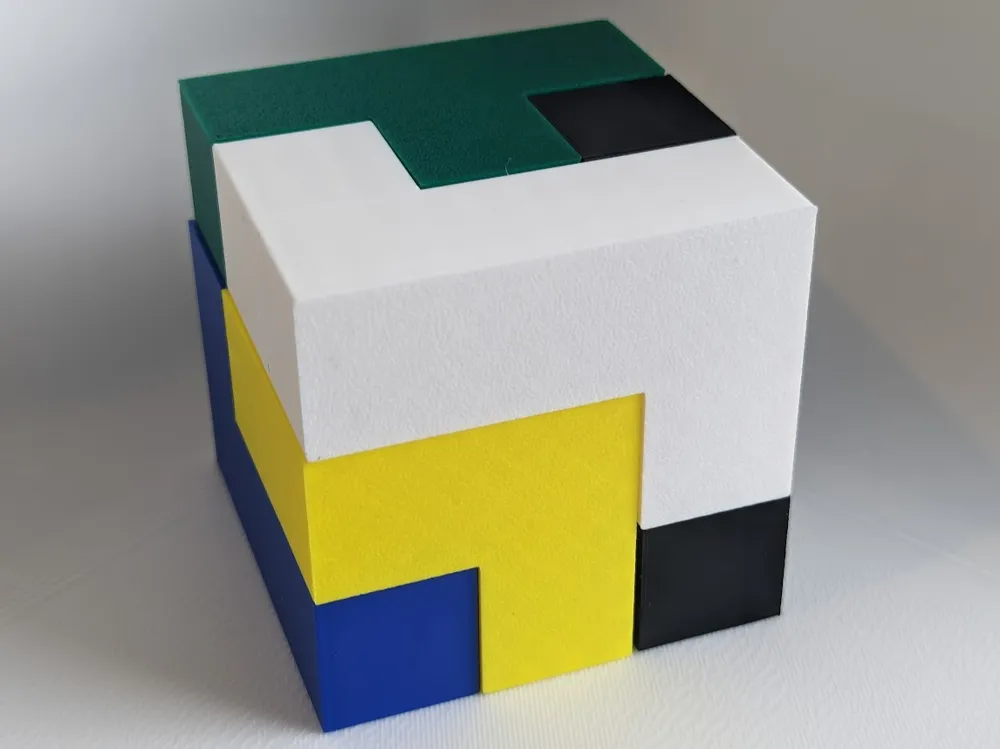 Puzzle Cube, photo 3 of 4 - Puzzle Cube Toys & Games