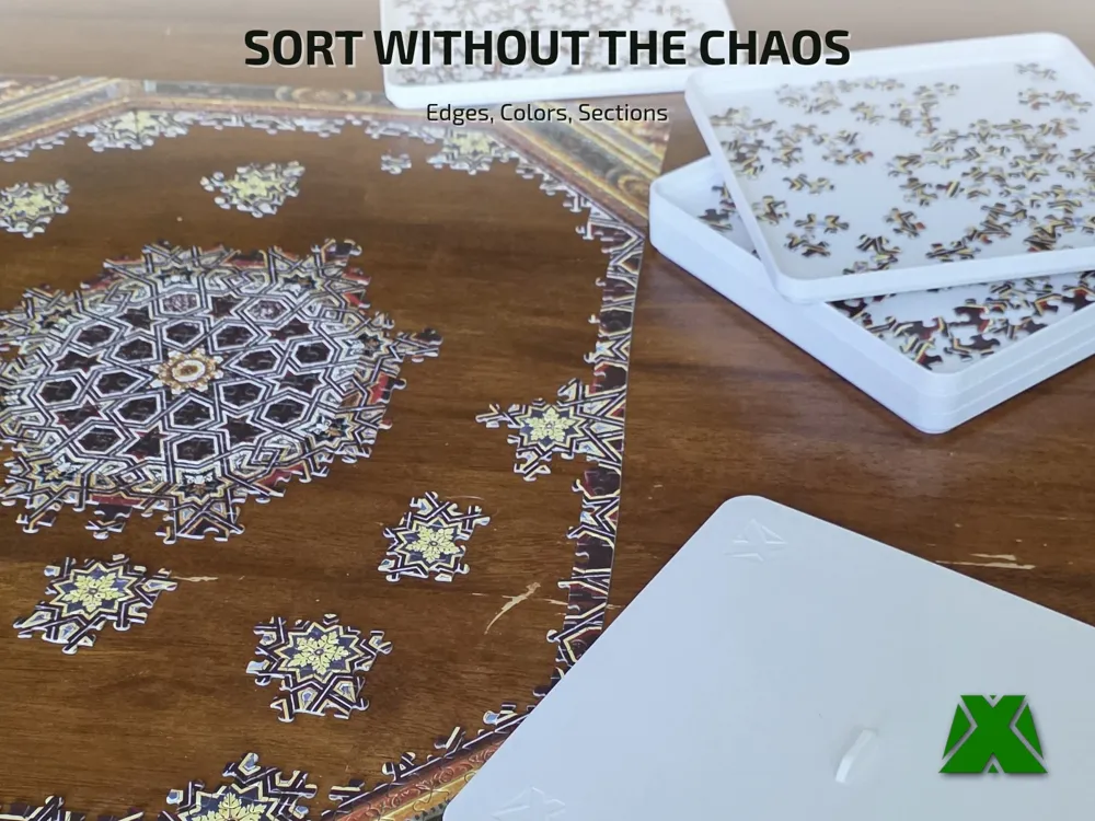 Puzzle Tray, photo 3 of 5 - Puzzles & Brain Teasers, stackable