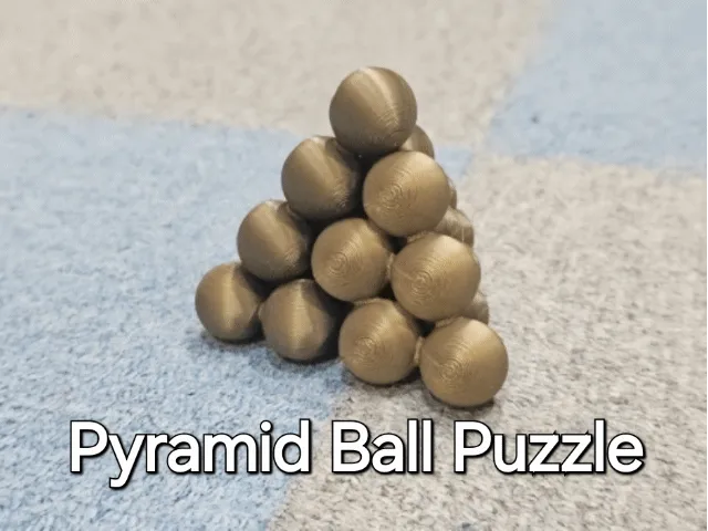 Pyramid Ball Puzzle - Puzzles & Brain Teasers, in stock in India