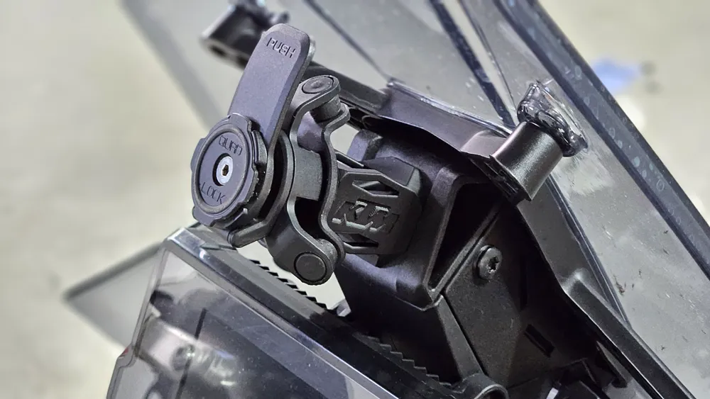 Quad Lock holder KTM 390 / 790 Adventure, photo 2 of 4 - Desk Mobile Stands, Mobile & Device Accessories