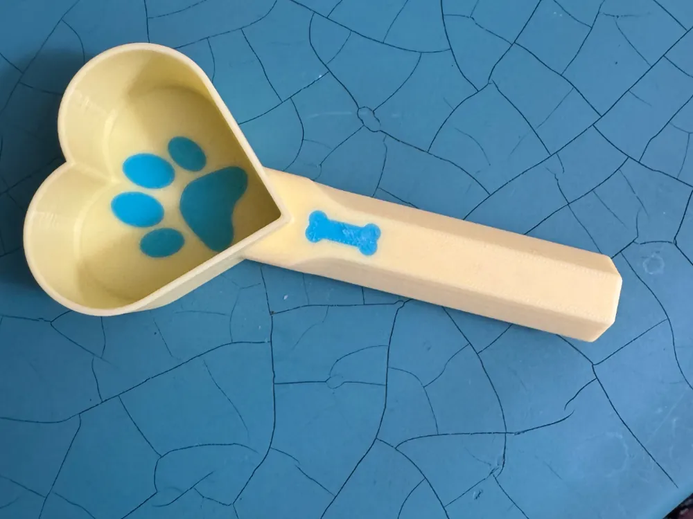 Quarter Pawtion, Adorable 1/4 Cup Dog Food Scoop