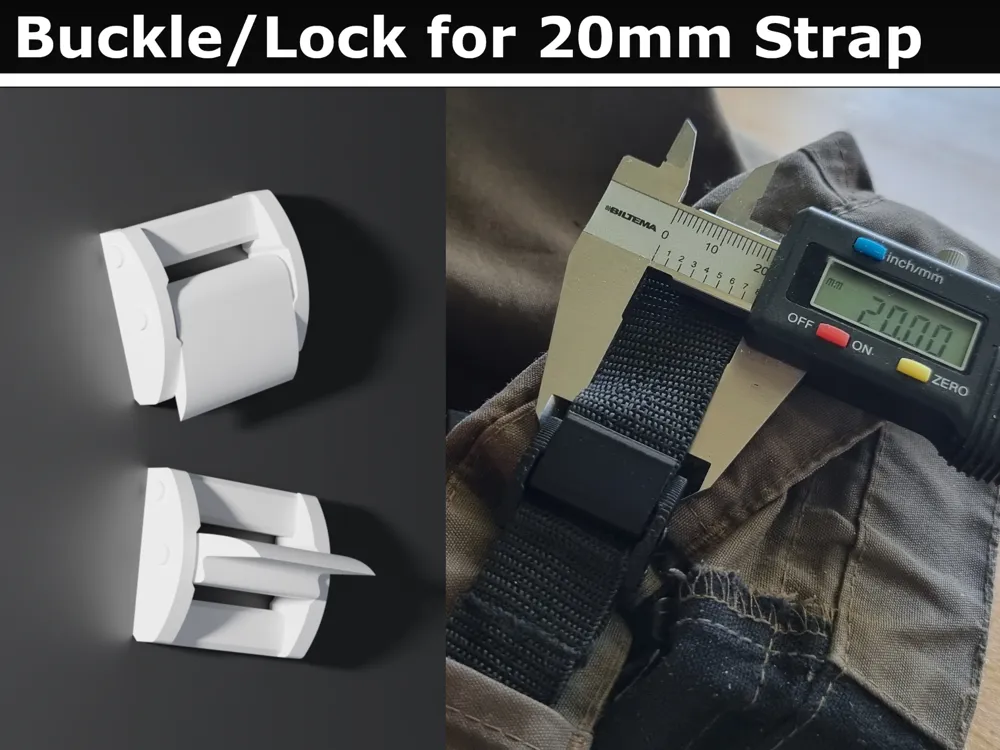 Quick-Release Strap Locks with Loop Retention