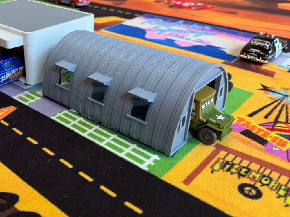 Quonset Hut for 1:55 Die-Cast Cars - Other Toys & Games, in stock in India