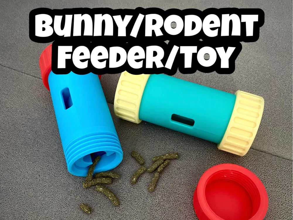 Rabbit / Hamster / Guinea Pig Feeder Toy Roller