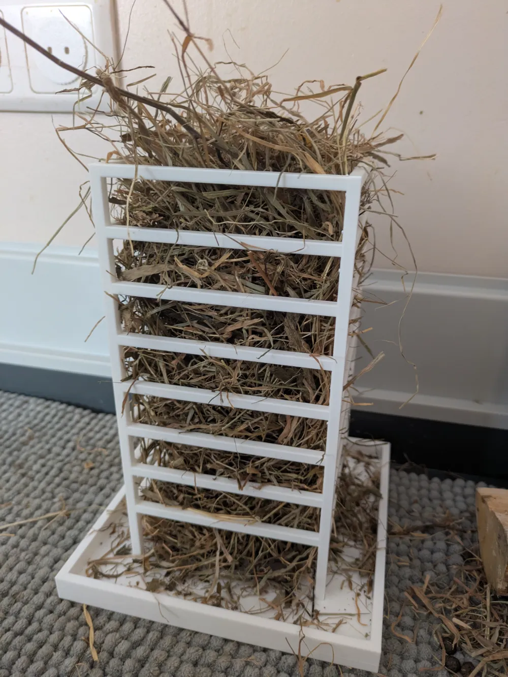 Rabbit Hay Feeder Tower, photo 4 of 4 - Rabbit Hay Feeder Tower Pets