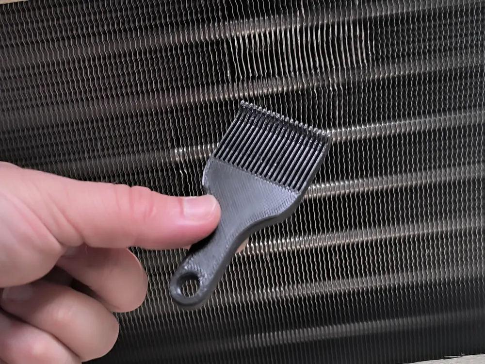 Radiator Fin Straightener and Cleaner Heat Pump AC, photo 2 of 4 - Radiator Fin Straightener and Cleaner Heat Pump AC Tools