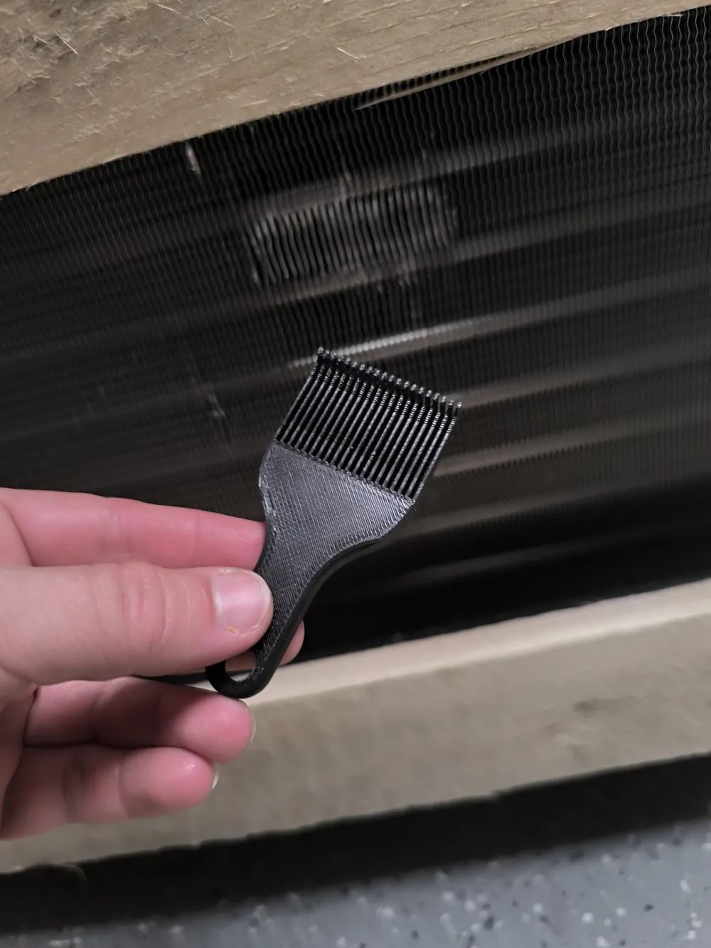 Radiator Fin Straightener and Cleaner Heat Pump AC, photo 3 of 4 - Radiator Fin Straightener and Cleaner Heat Pump AC Tools