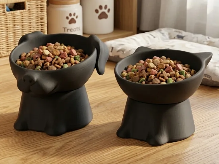 Ciotola Rialzata Cane / Gatto, Cute Dog Bowl