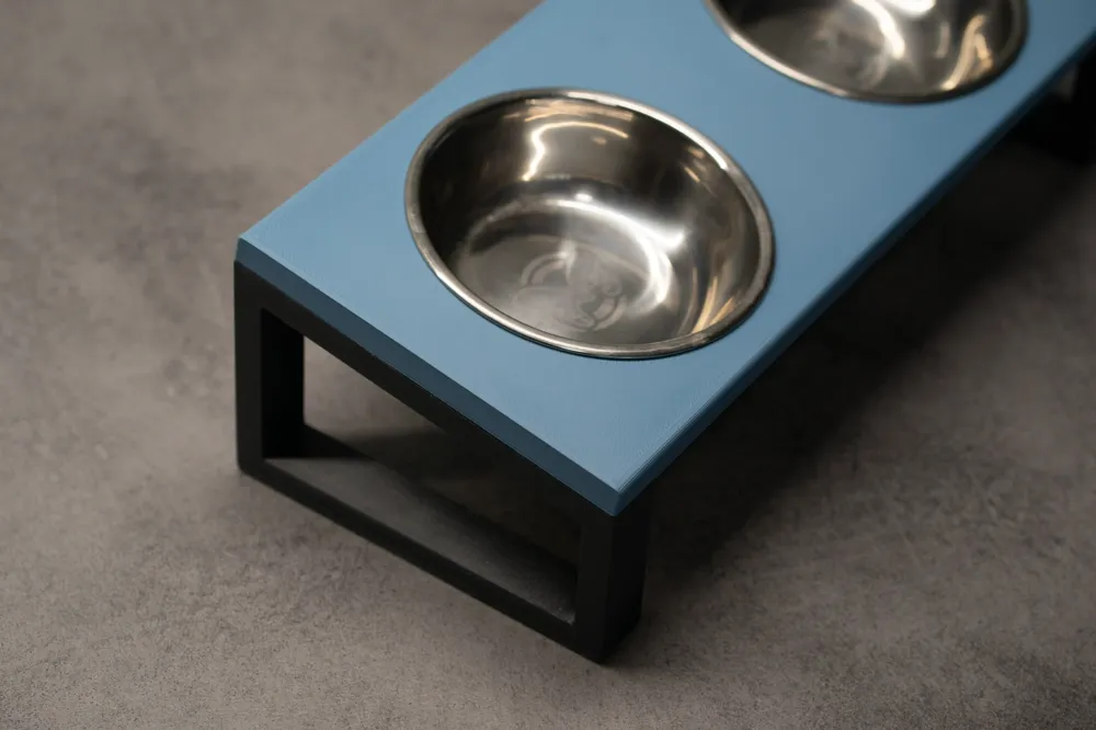 Raised pet bowl holder - Duo 100/120/150 mm, photo 3 of 4 - Raised pet bowl holder - Duo 100/120/150 mm Pets