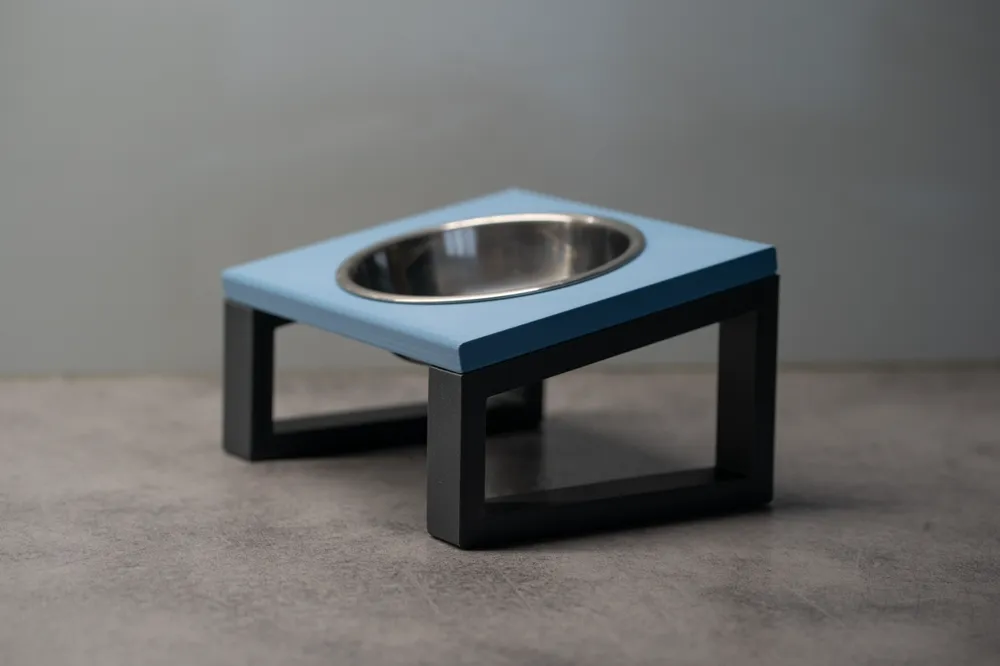 Raised pet bowl holder - single 100/120/150 mm, photo 3 of 4 - Raised pet bowl holder - single 100/120/150 mm Pets