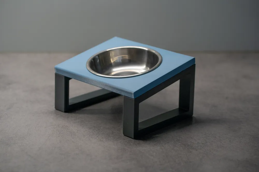 Raised pet bowl holder - single 100/120/150 mm, photo 4 of 4 - Raised pet bowl holder - single 100/120/150 mm Pets