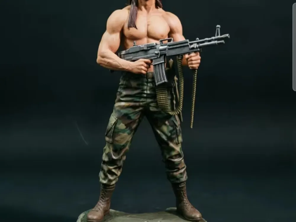 Rambo, photo 4 of 4 - Rambo Miniatures