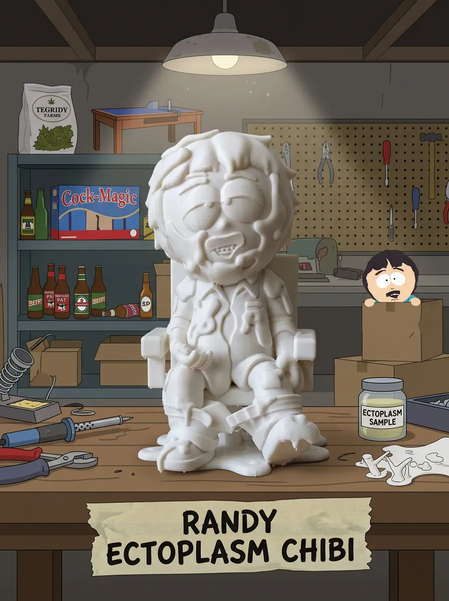 Randy Marsh Ectoplasm Chibi Figure, photo 3 of 4 - Randy Marsh Ectoplasm Chibi Figure Toys & Games