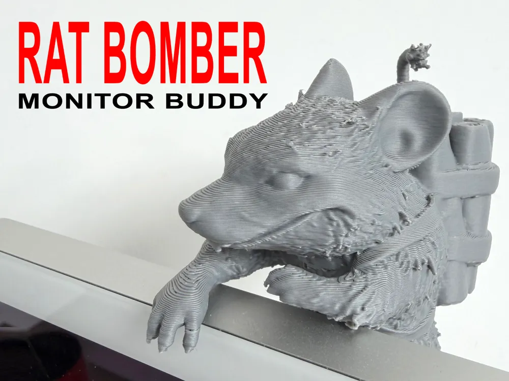 Rat Bomber with Dynamite Monitor Buddy