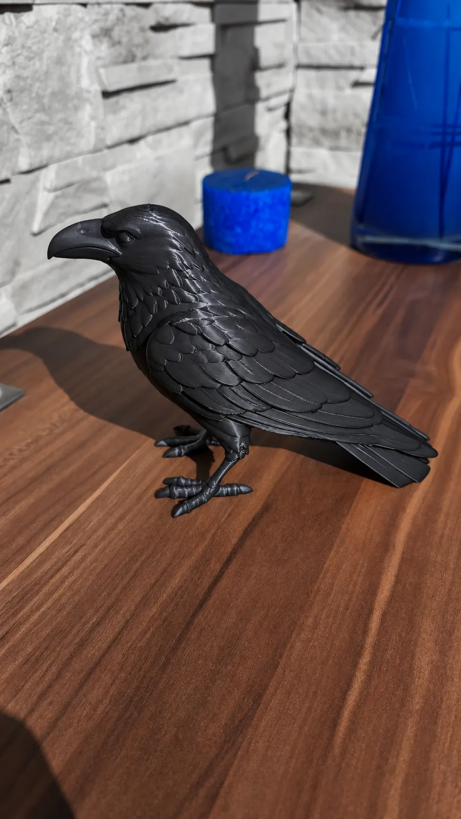 Raven bird, photo 3 of 4 - Raven bird Miniatures