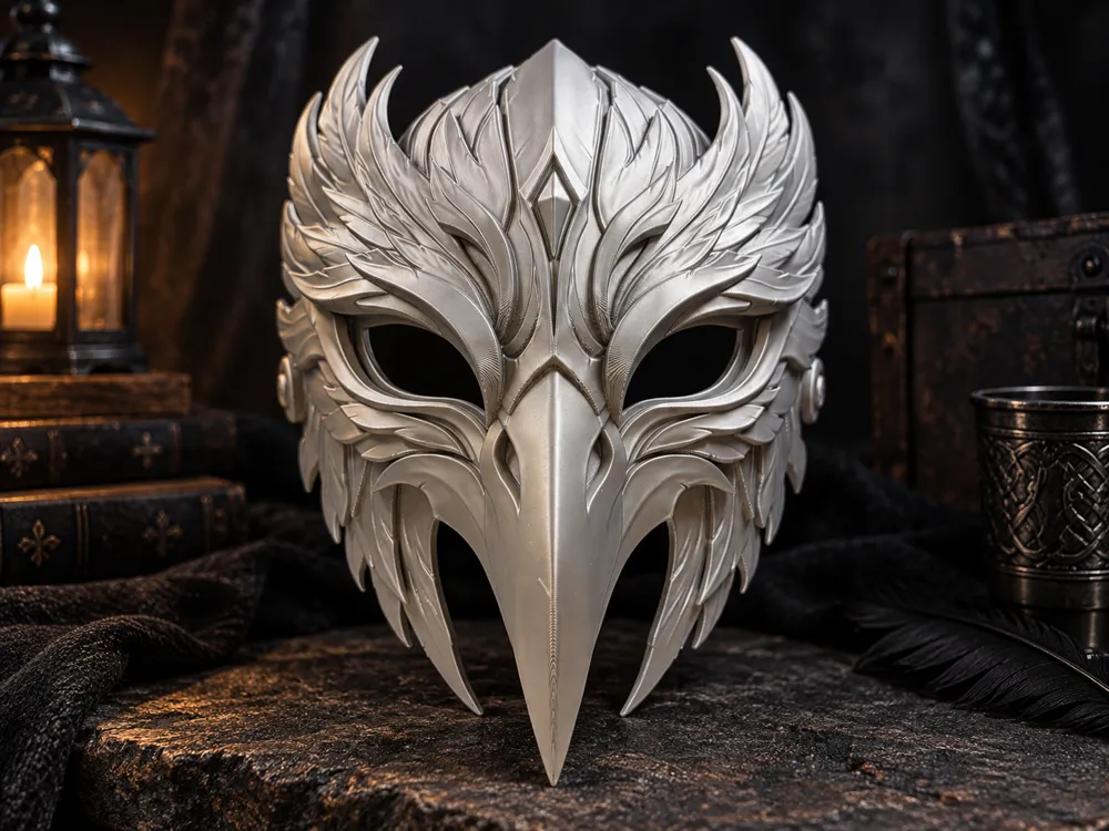 Raven Warden Mask - Animal Masks, in stock in India