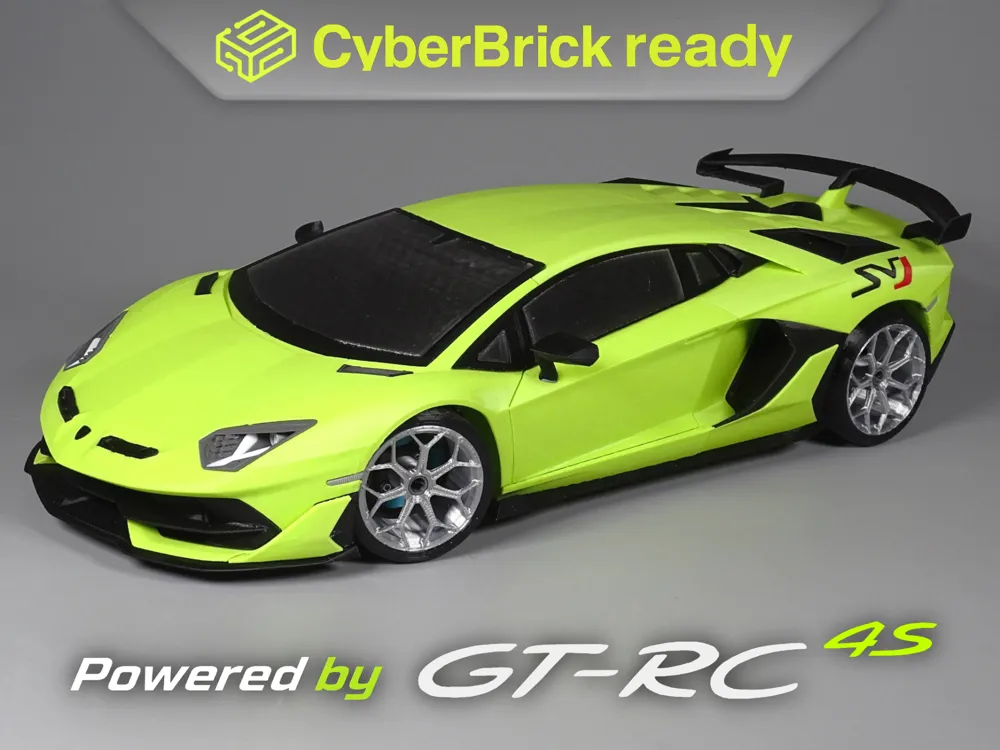 RC 1/12 Lamborghini Aventador SVJ (GT-RC)
