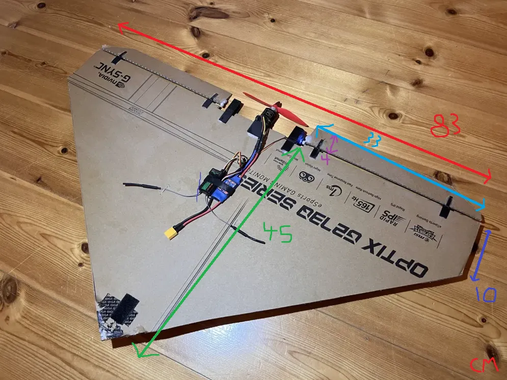 Rc cardboard plane parts, photo 4 of 4 - Rc cardboard plane parts Models, RC & Drones