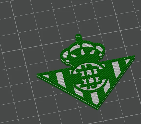 Llavero del Real Betis, photo 2 of 4 - Llavero del Real Betis Art
