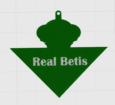 Llavero del Real Betis, photo 3 of 4 - Llavero del Real Betis Art