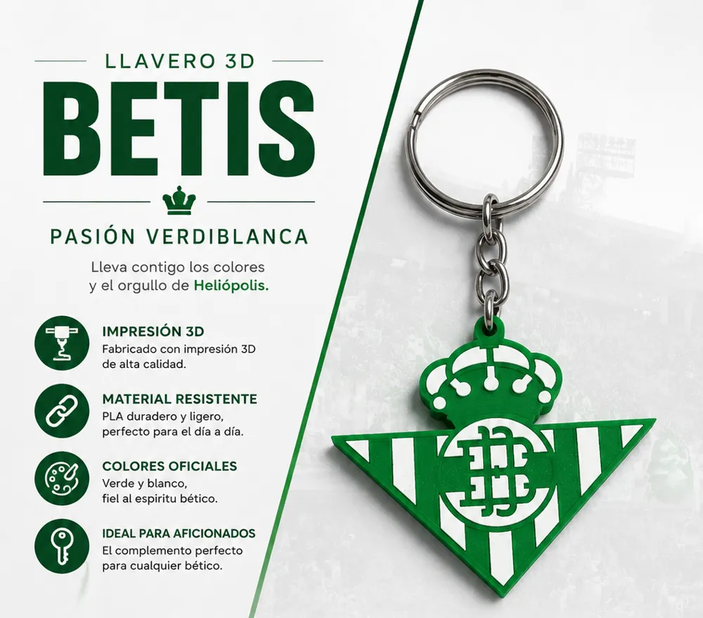 Llavero del Real Betis, photo 4 of 4 - Llavero del Real Betis Art