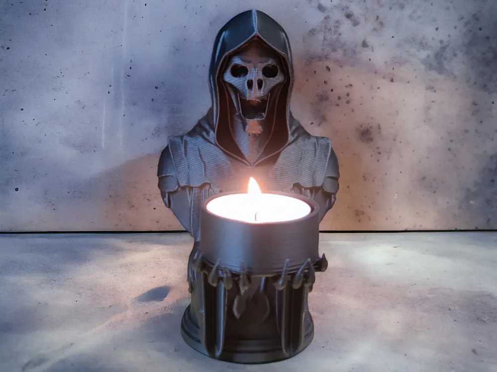 Reaper Candle Holder - Luminous Darkness